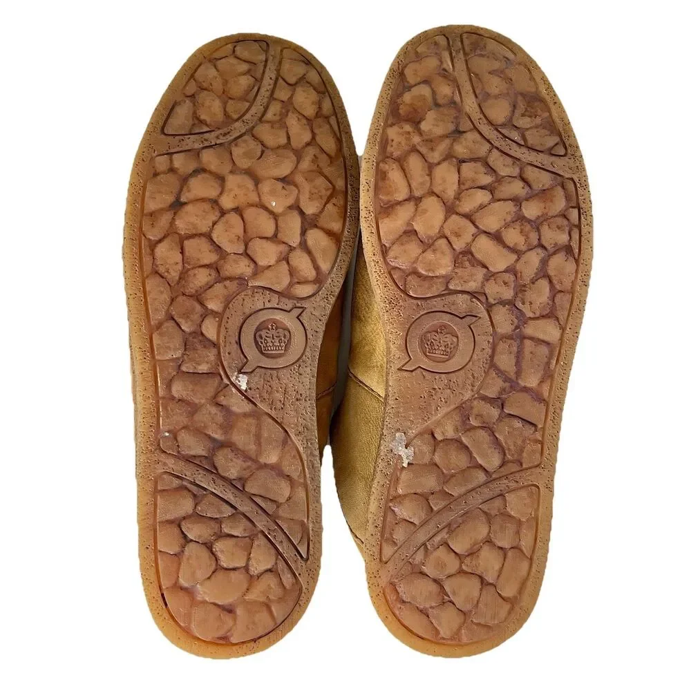 Born Men’s 9M Tan Suede Slip-On Loafers Casual Comfort Driving Moc Style